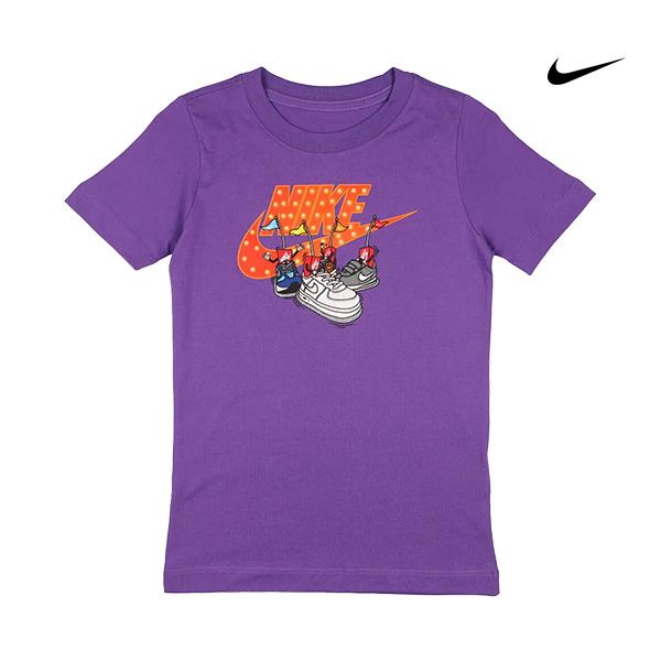 NIKE ナイキ キッズ ジュニア Tシャツ ボクシーシリーズ ラ トラック レース Tシャツ パー...