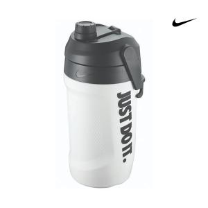 NIKE ナイキ 大型サイズ ウォーターボトル 水筒 フューエルジャグ 64oz チャグ ホワイト 1893ml HY8011-153｜playingassist