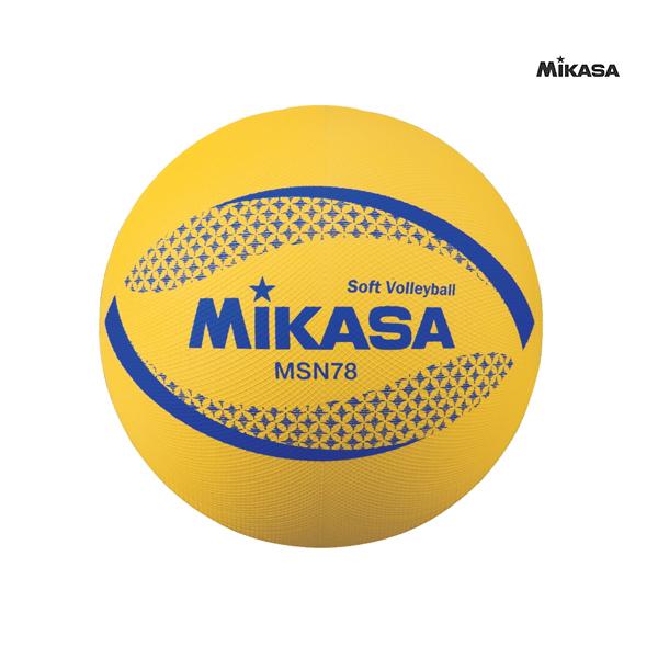 ミカサ MIKASA ソフトバレーボール イエロー MSN78Y
