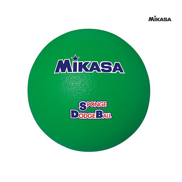ミカサ MIKASA スポンジドッジボール(約135g)  グリーン STD18-G