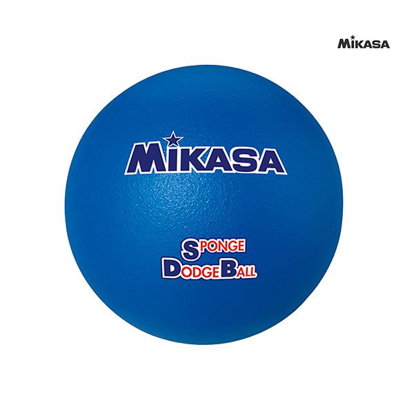 ミカサ MIKASA スポンジドッジボール(約210g)  ブルー STD21-B