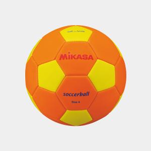 MIKASA スマイルサッカー4号 STPEF4-OY 小学生用 スポンジ素材4号サッカーボール｜キッズスポーツショップ-Swappa