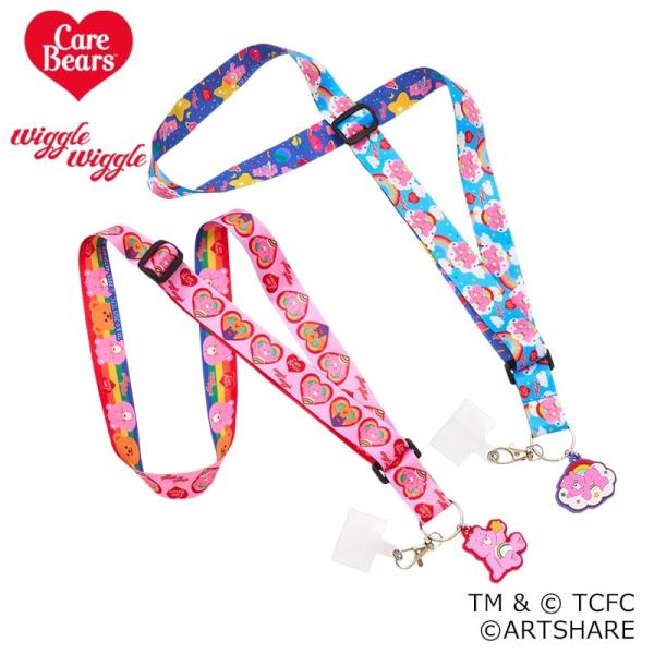 Care Bears ケアベア wiggle wiggle ウィグルウィグル ネックストラップ