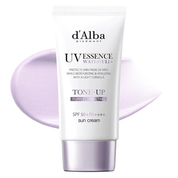 d'Alba ダルバ ウォータフル トーンアップサンクリーム パープル