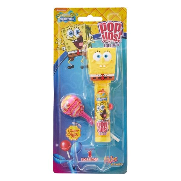 pop ups! ポップアップス ロリポップキャンディ スポンジ・ボブ (ストロベリークリーム)