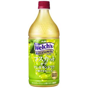 アサヒ飲料 Welch's(ウェルチ) マスカットブレンド100 800g×8本｜plaza-unli