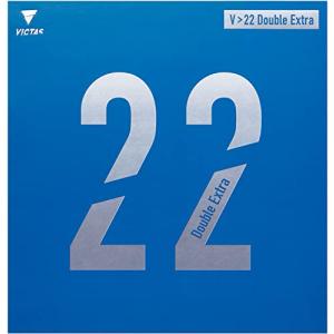 ヴィクタス(VICTAS) 卓球 ラバー V)22 Double Extra(ダブルエキストラ) 裏ソフト ブラック(0020) 2.0 200｜plaza-unli