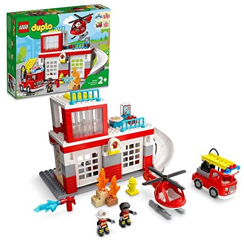 レゴ(LEGO) デュプロ デュプロのまち しょうぼうしょとヘリコプター 10970 おもちゃ 赤ち...
