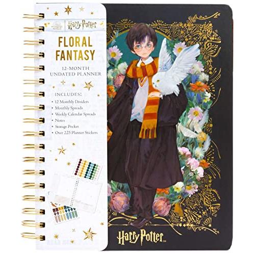 Harry Potter: Floral Fantasy 12-Month Undated Plan...