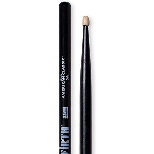 VIC FIRTH ドラムスティック AMERICAN CLASSIC 5A ブラックフィニッシュ ...