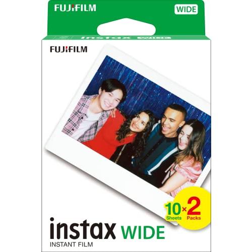 富士フイルム インスタントカラーフィルム instax WIDE　2パック品（10枚入×2） INS...