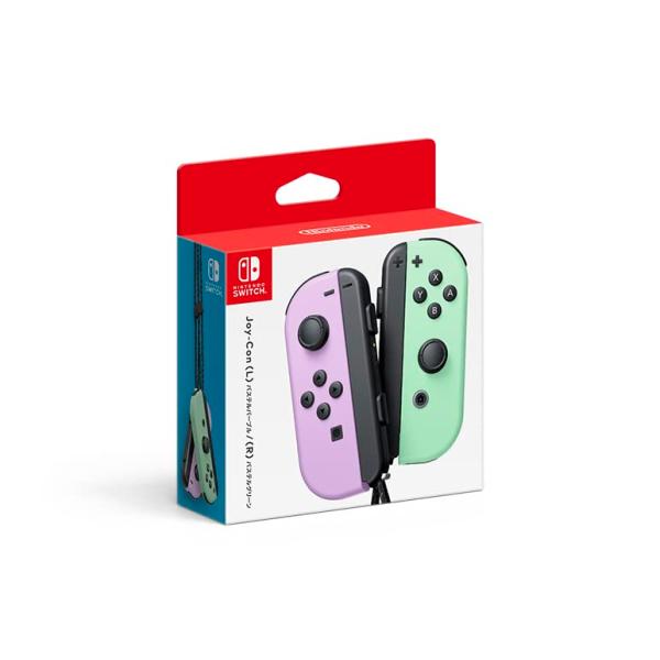 【任天堂純正品】Joy-Con(L) パステルパープル/(R) パステルグリーン