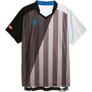 VICTAS(ヴィクタス) 卓球 男女兼用 ゲームシャツ ブラック L V-GS053 031466｜plaza-unli