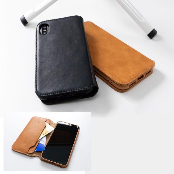 JISONCASE　送料無料 iPhoneXS iPhoneX 手帳型 ケース JS-IPX-17M...