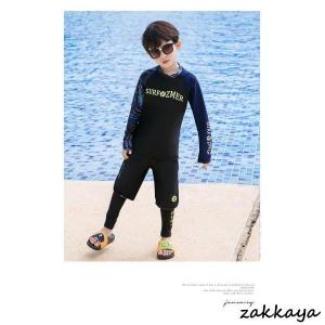 ラッシュガード キッズ 水着 3点セット ラッ...の詳細画像5