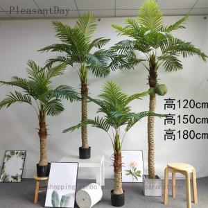 爆買 熱帯のヤシの木 お世話不要 フェイクグリ...の詳細画像5