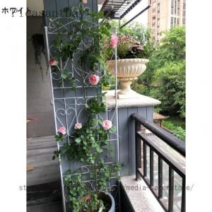 フラワースタンド アイアン 大型 フェンス ガ...の詳細画像2