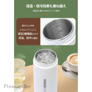 電気ケトル 304ステンレス コンパクト おし...の詳細画像4