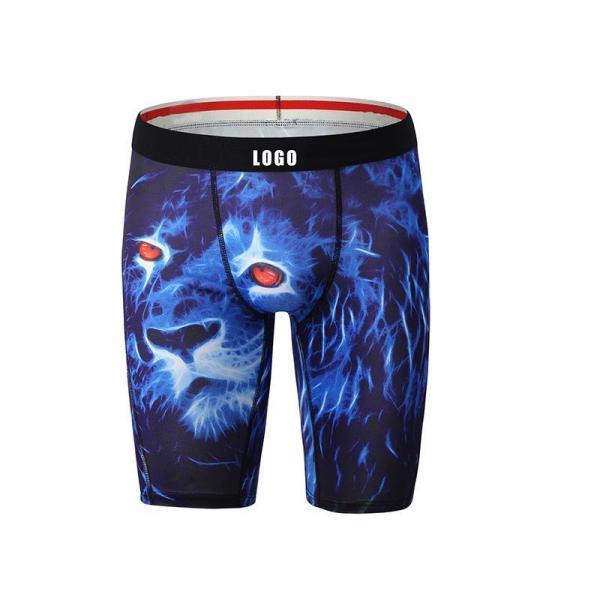 ロングボクサーパンツ メンズ ボクサーブリーフ アンダーウェア 男性用下着 ロング ショーツ ハーフ...