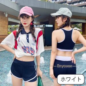 水着 レディース 体型カバー 中学生 高校生 ...の詳細画像1