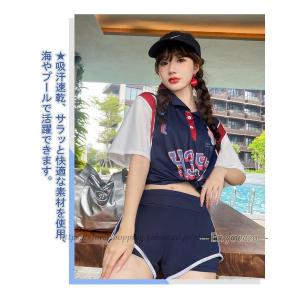 水着 レディース 体型カバー 中学生 高校生 ...の詳細画像4