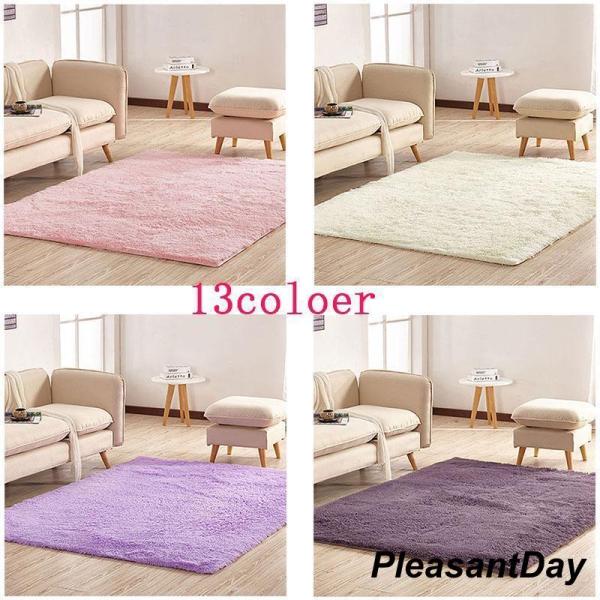 カーペット ラグマット 60×160cm 滑り止め付 洗えるラグ 抗菌 ふわっと手触り優しいフランネ...