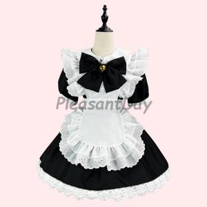 メイド 服 4点セット ワンピース エプロン ...の詳細画像3