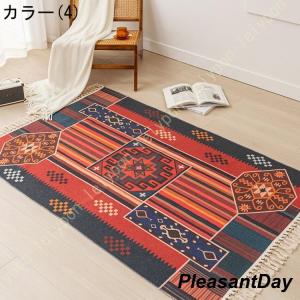 ラグ 屋内 汚れ防止 復古風 センターラグ た...の詳細画像4