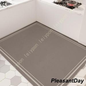 キッチンマット 拭ける PVC 抗菌 防臭 エ...の詳細画像2