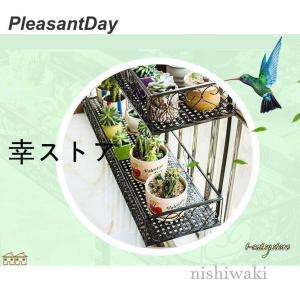 手摺掛け フラワースタンド 花台 花収納 植物...の詳細画像3