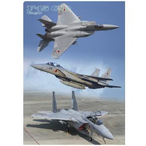 クリアファイル 航空自衛隊 ブルーインパルス 3画像 富士山 A4サイズ