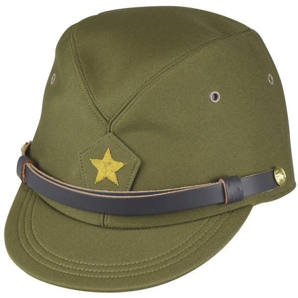 キャップ 大日本帝国陸軍 戦闘帽(将校用略帽)(OD オリーブドラブ) サイズ(M/L) CAC15...