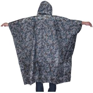 【美品】【希少】自衛隊迷彩柄 ポンチョ アウトドア サバゲー 陸自 雨衣 迷彩ポンチョ(陸上自衛隊/迷彩/衣類/雨衣/防寒/小物/サバゲー