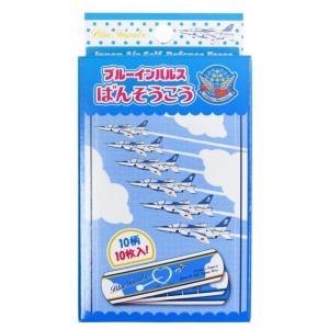 ばんそうこう 航空自衛隊 ブルーインパルス ZAB004 空自 Blue Impulse 自衛隊グッズ 雑貨 絆創膏｜pleasure-supply