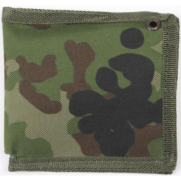 二つ折りタイプ財布 陸上自衛隊 陸自迷彩 マジックテープ式 ZAE011 自衛隊グッズ 財布・コイン...