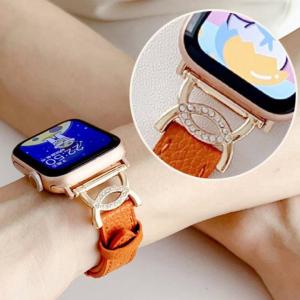 アップルウォッチ バンド レザー 革 レディー...の詳細画像2