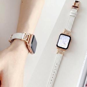アップルウォッチ バンド レザー 革 レディー...の詳細画像3