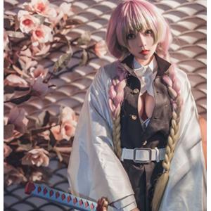 鬼滅の刃 コスプレ 甘露寺蜜璃 伊黒小芭内 か...の詳細画像3