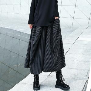 ワイドパンツ レディース 袴パンツ スカート風...の詳細画像1