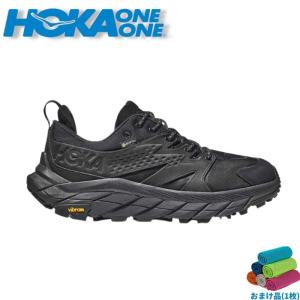 ホカオネオネ hoka one one メンズ  スニーカー アナカパローゴアテックス  ANACAPA LOW GTX ブラック   防水 厚底