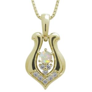 ホースシューネックレス 18金 馬蹄 メンズ オパール ペンダント Web Kbrikl Org