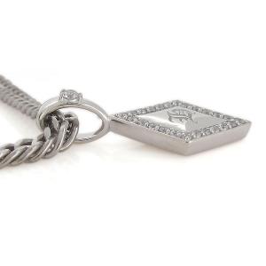 ネックレス メンズ 4月誕生石 メンズアクセサリー 30代 プラチナ イニシャル ダイヤモンド プレジュール メンズ 4月誕生石 喜平 Mh 0343 4 Pt Plejour 正規品質保証の