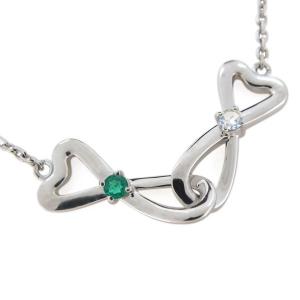 アンクレット レディース ゴールド ハート インフィニティ エメラルド 18金 Texascashandpawn Com