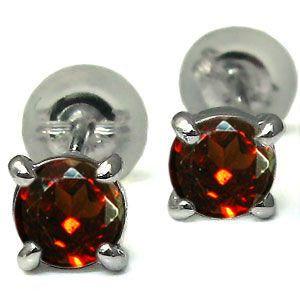 ガーネットピアス プラチナ メンズ シンプル ピアス Pt900 母の日 ポイント消化 Sagaretxe Net