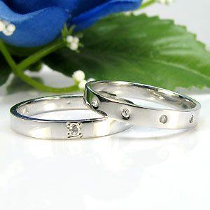 ペアリング pt900 マリッジリング 結婚指輪