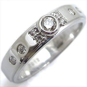 婚約指輪 安い 鑑定書付き ダイヤモンドリング k18 指輪 エンゲージリング 鑑定書 SIクラス ダイヤモンド｜plejour