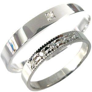 K18ゴールド ペアリング ダイヤモンド 結婚指輪 安い マリッジリング｜plejour