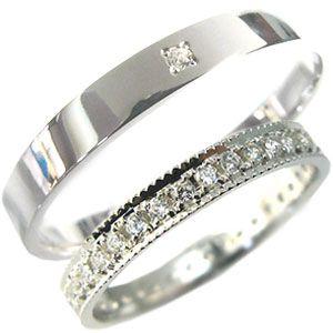 K10ゴールド ペアリング ダイヤモンド 結婚指輪 マリッジリング｜plejour