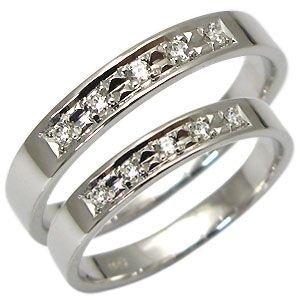 結婚指輪 安い マリッジリング ダイヤモンド K10 ペアリング｜plejour