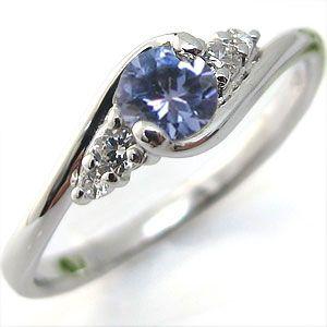 エンゲージリング プラチナ タンザナイト 婚約指輪 安い 大粒 指輪 